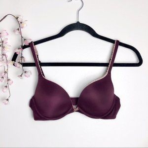 2/$40 Victoria’s Secret Wine Burgundy Push-Up Bra